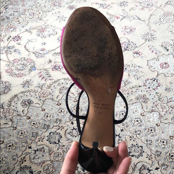 Runway sample Giuseppe Zanotti hot pink/black - 37 - Picture 4 of 5